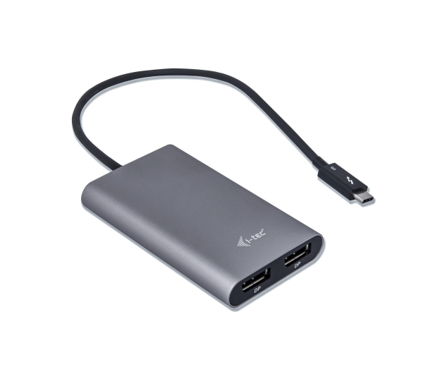 i-tec Adapter Thunderbolt Dual Display Port 2x 4K/60Hz 1x 5K/60Hz - 518364 - zdjęcie 2